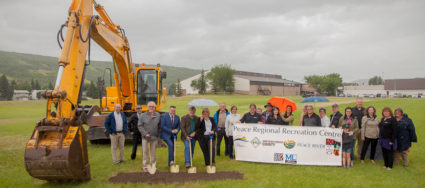 Peace Regional Recreation Centre Ground Breaking