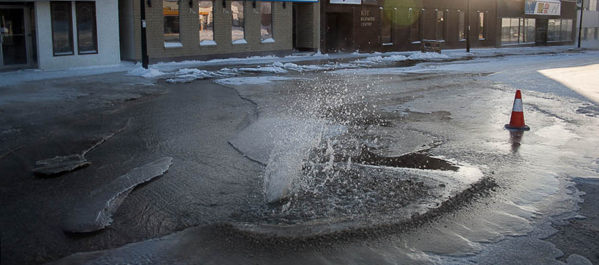 Major Water Main Break